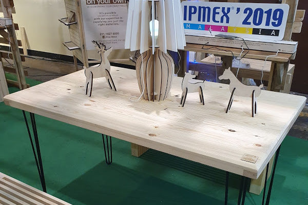 Custom Made Pinewood Table