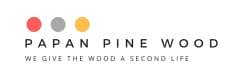 Papan Pine Wood Logo